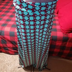 LulaRoe Maxi Skirt